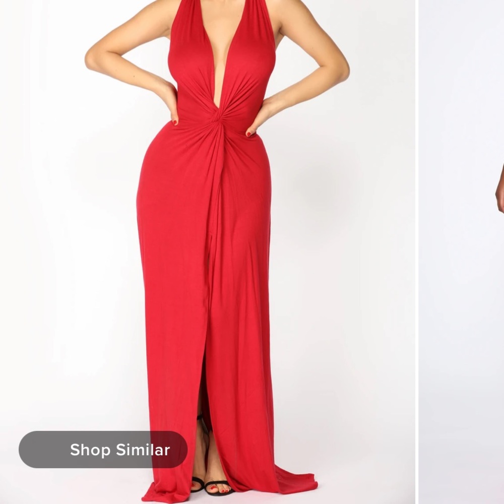 Zaria knot dress